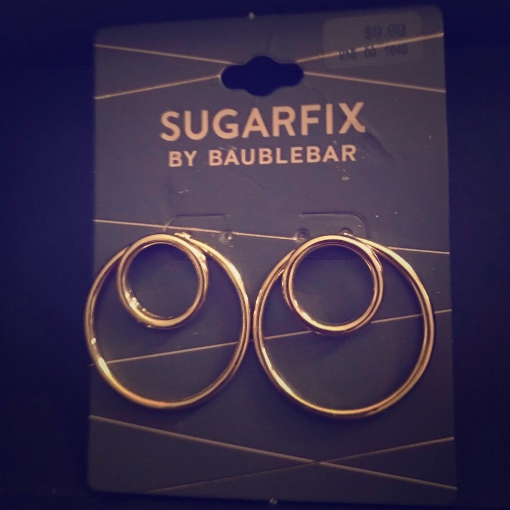 SUGARFIX Double Loop Earrings
